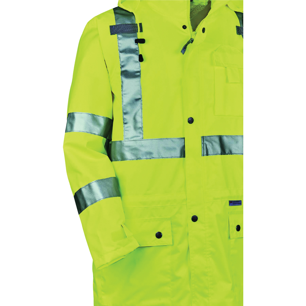 Ergodyne GloWear 8365 Hi-Vis Breathable Rain Jacket