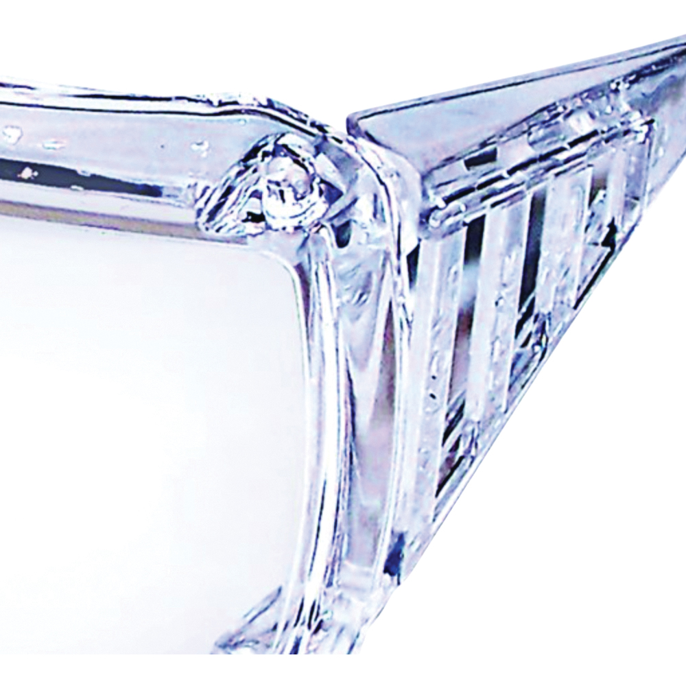 MCR Safety 98 Series Safety Glasses, Uncoated Lens, Clear