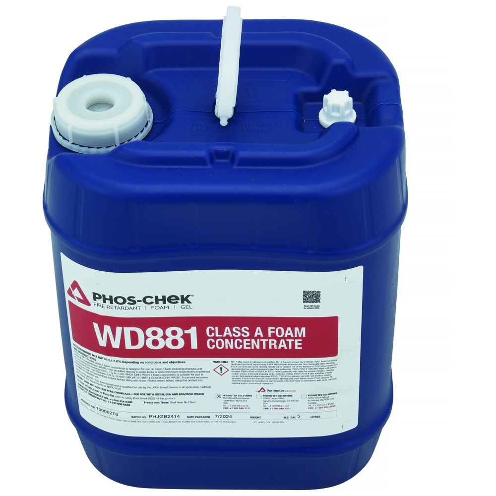 Type One Incident Support WD881 Class A Foam Concentrate