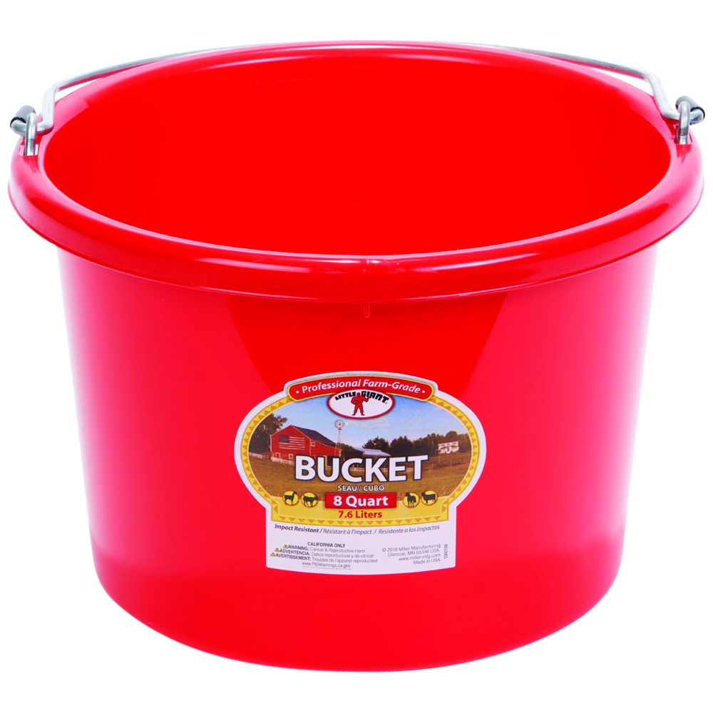 Little Giant Plastic Bucket, 8-Quart