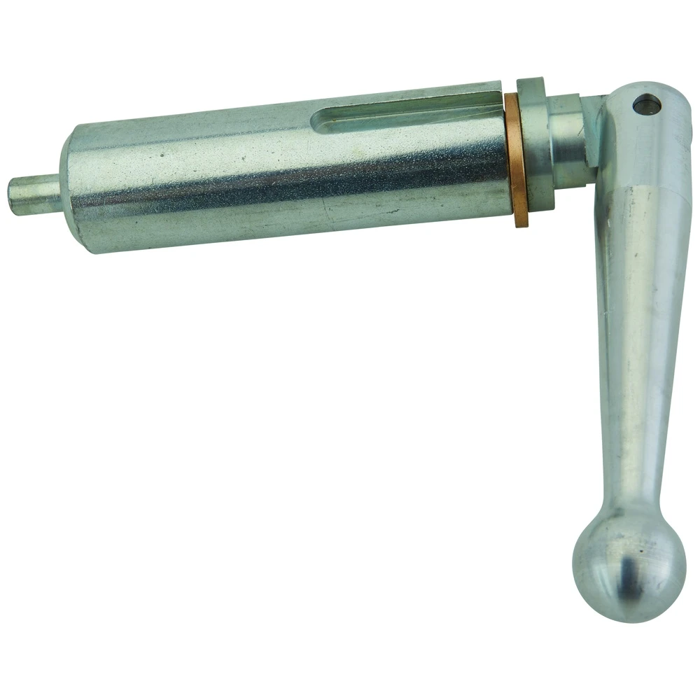 National Band Saw Co. Handle and Spindle Assembly with Sleeve for Tension Gauge, Butcher Boy, OEM 20656