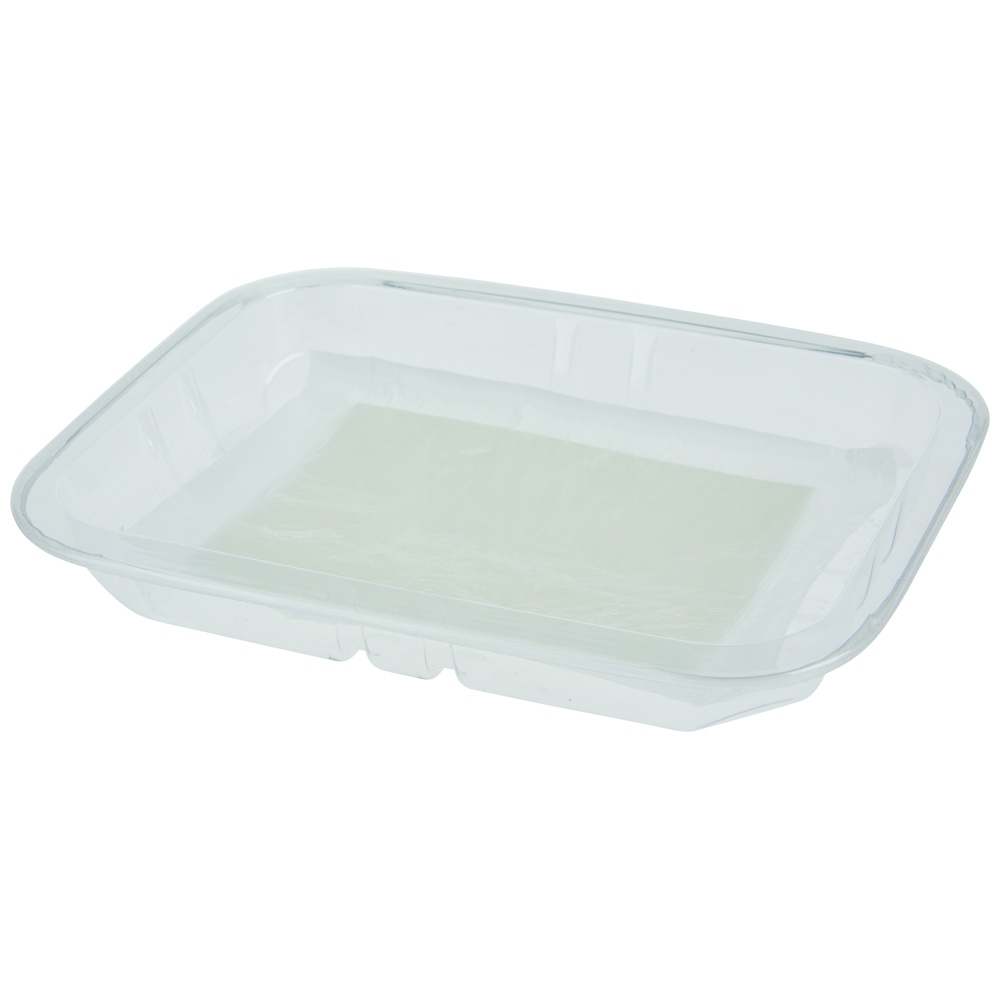 Clearly Clean Products Clear PET Food Tray Clearly Clean Products Clear PET Food Tray