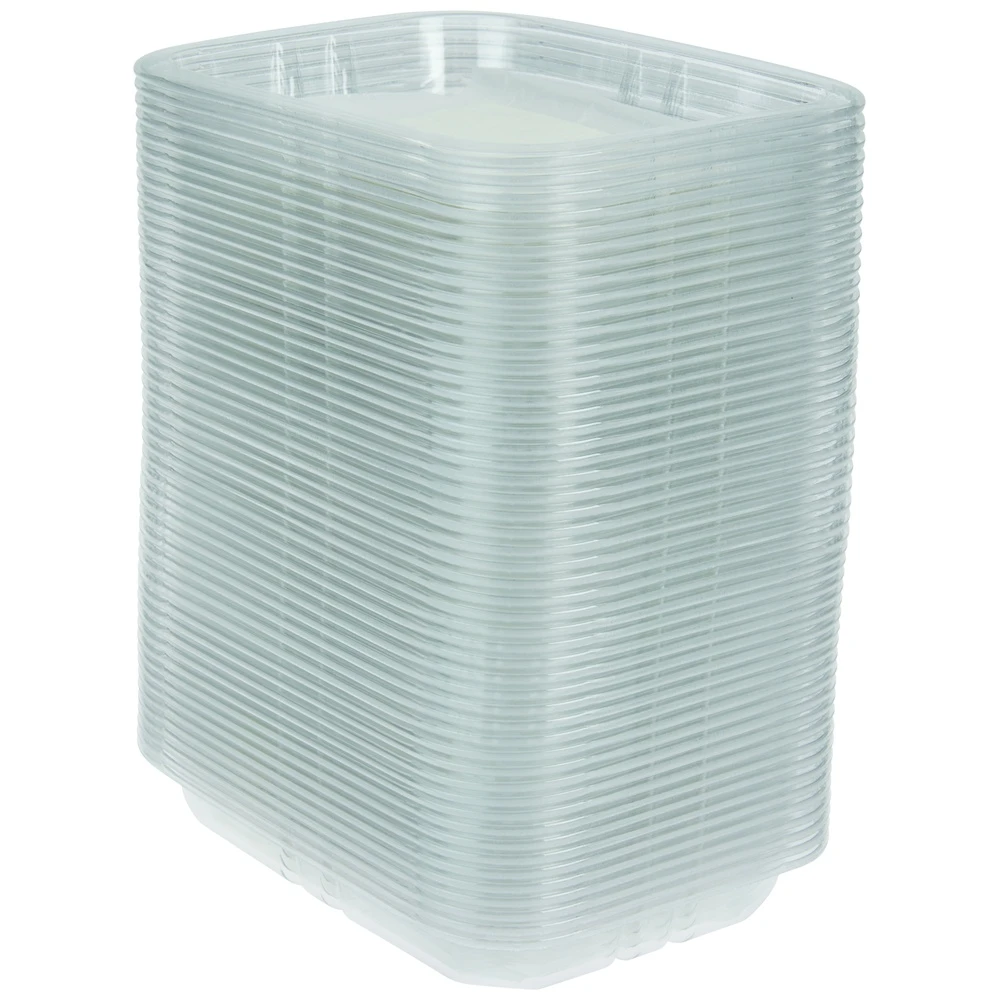 Clearly Clean Products Clear PET Food Tray