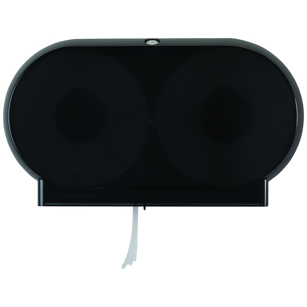 Allegiant Hygiene Solutions Twin JRT Dispenser, Black