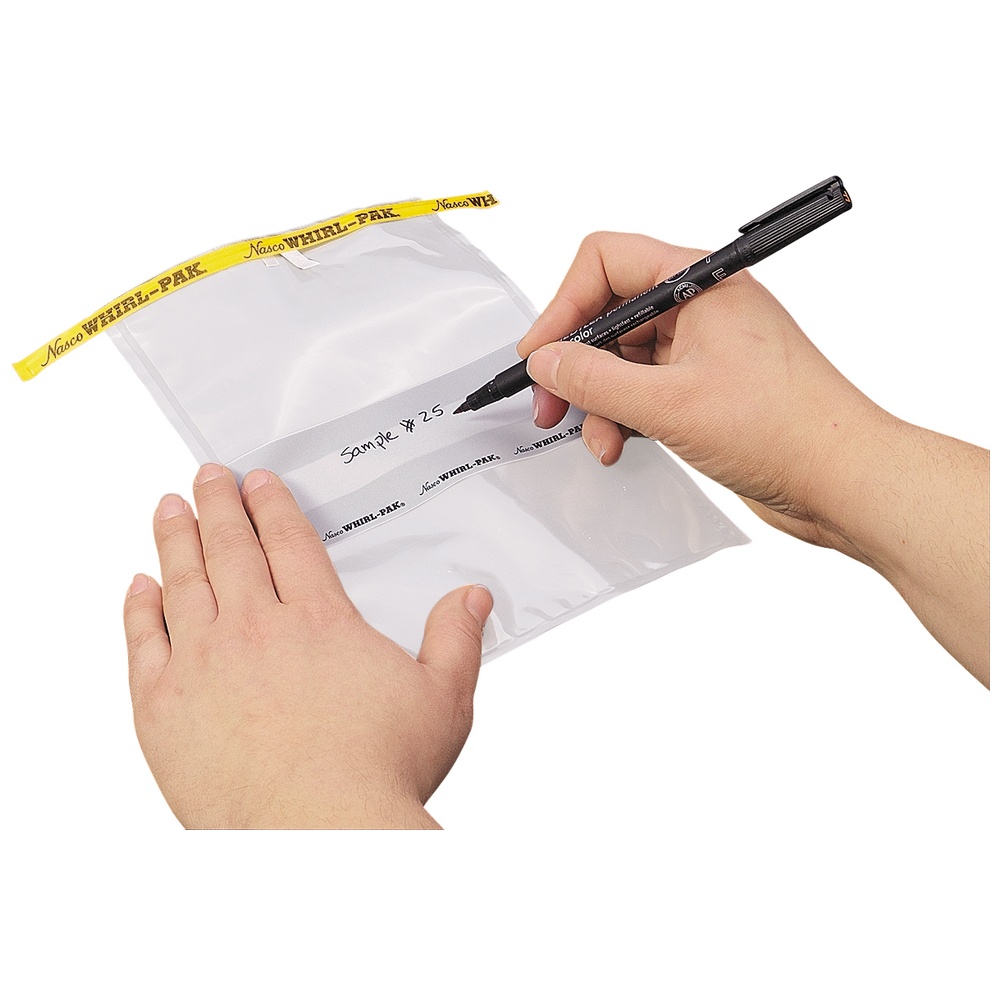 Whirl-Pak® Sterile Write-on Bags, 3mil