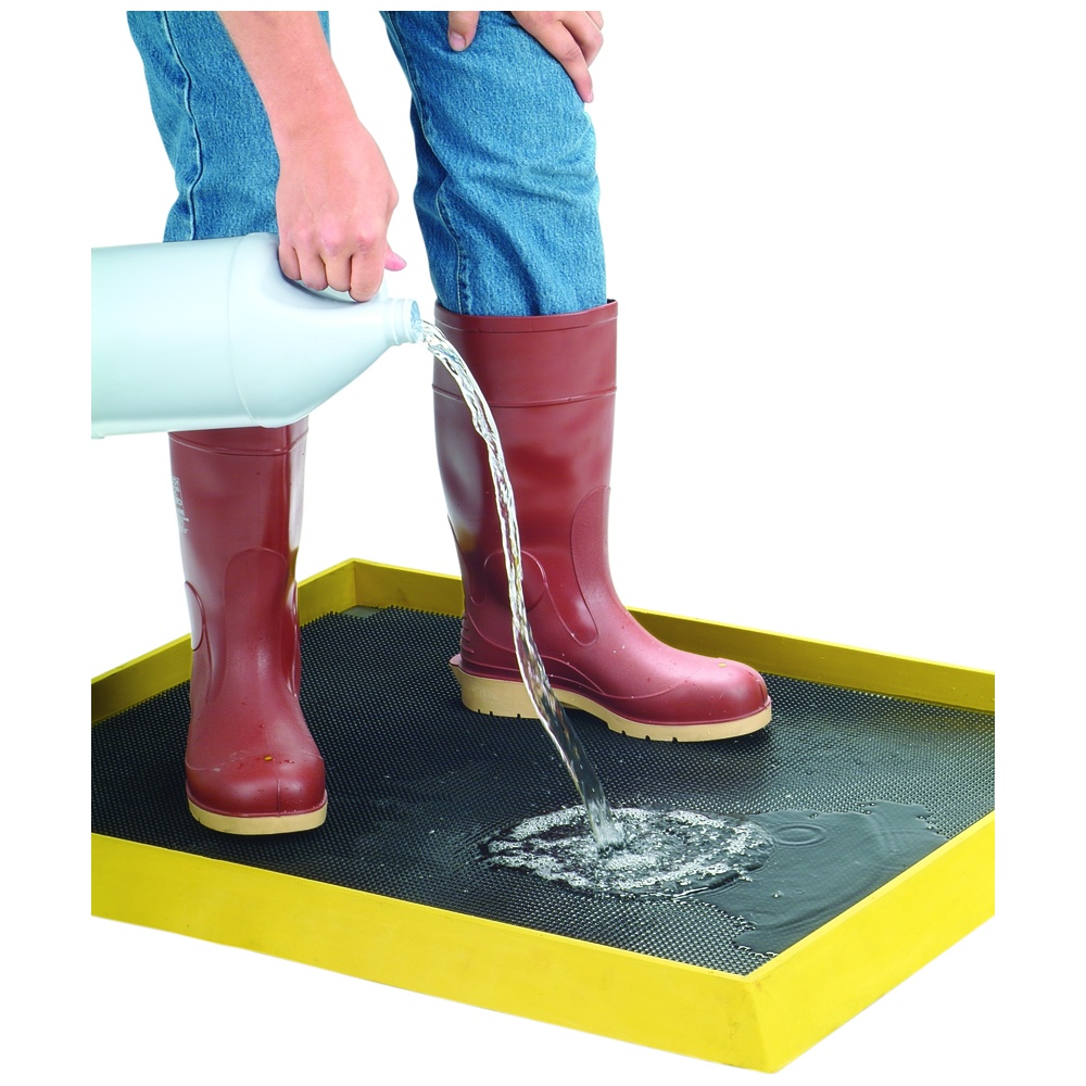 Boot Dip Disinfectant Mat, High-Wall, 32 Inch x 39 Inch x 2 Inch
