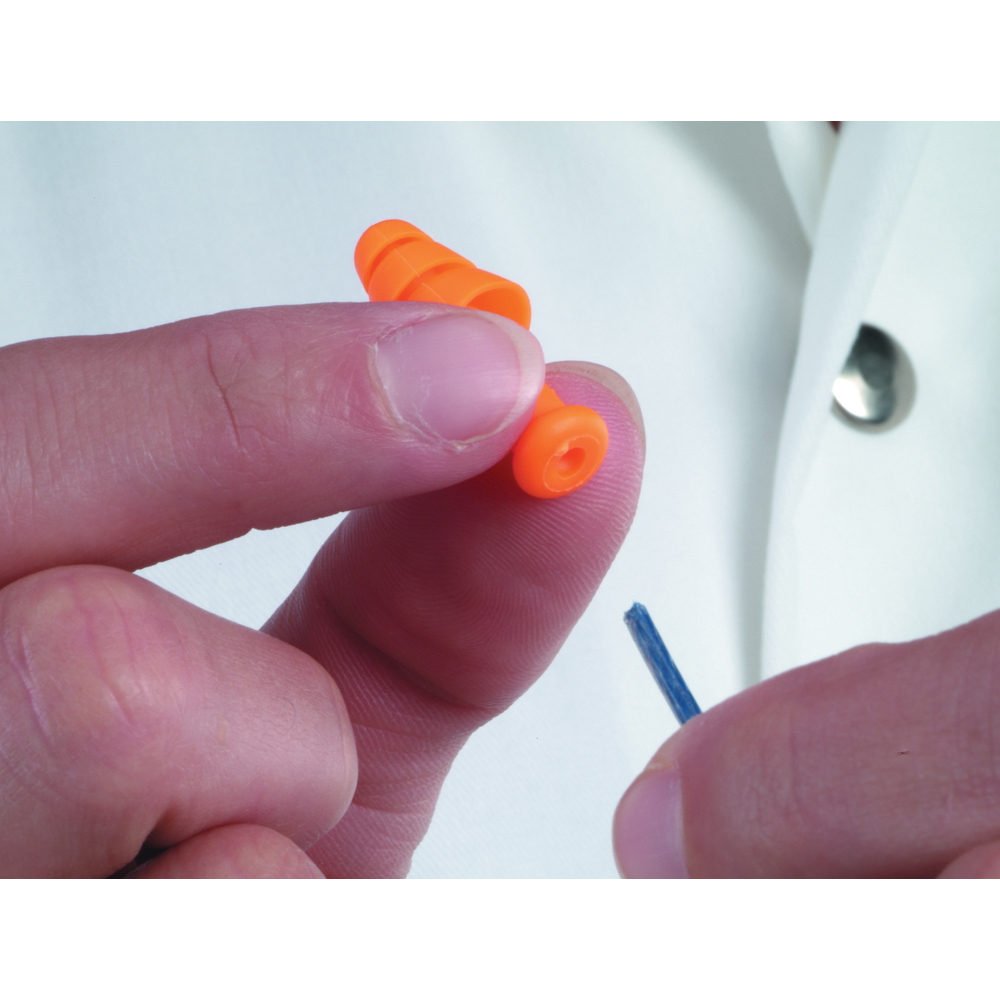 Honeywell Howard Leight SmartFit Tapered TPE Corded Earplugs, NRR 25