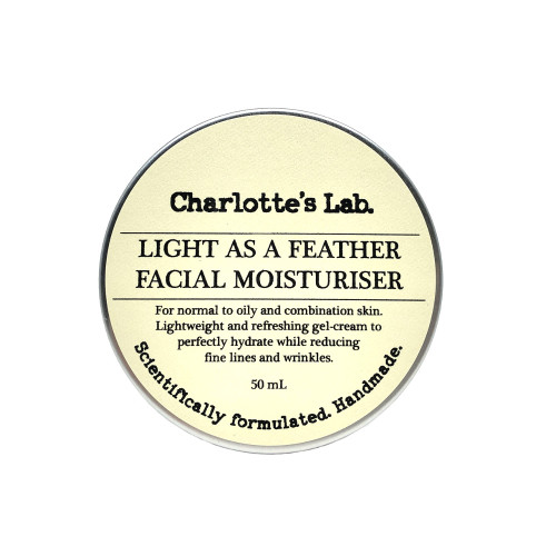 Lightweight face cream charlottes lab