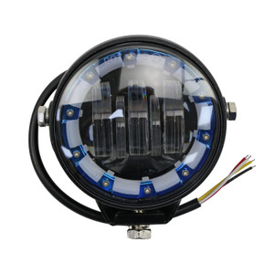 Faro Auxiliar Led Azul 12V 30W 3000Lm