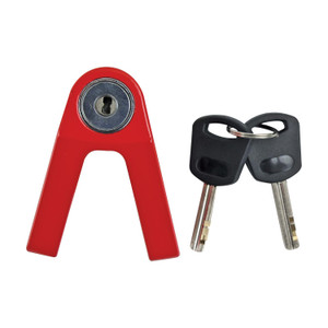 Candado Anti-Robo/Sin Sensor Rojo Para Disco Freno Universal