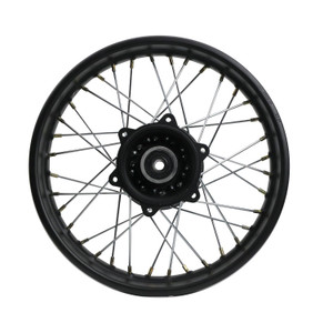 Rin Trasero Negro Italika Dm 150 (22-24)