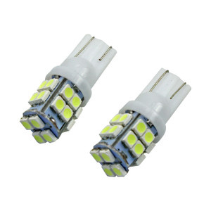 Foco T-10 Pellizco 20 Leds Blanco Set 12V