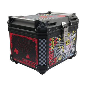 Caja Trasera Negra 45 Litros Pp Start De Game! Roda