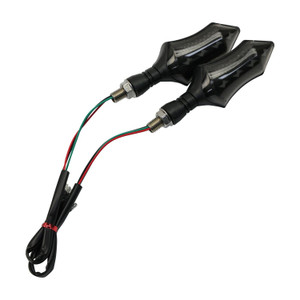 Direccional Del/Tras Mod Zxd-5 Blanco Secuencial Led Set 12V