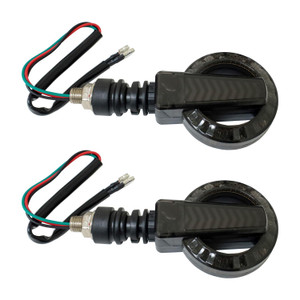 Direccional Del/Tras Secuencial Aro Rojo Led Set 12V