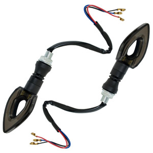 Direccional Flecha Blanco Secuencial C/Cuarto Led Set 12V