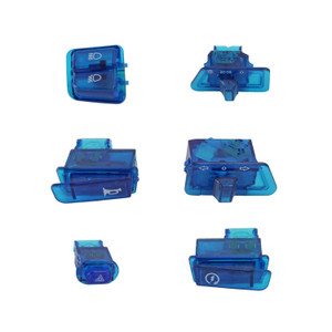 Interruptor Enc/Luces/Dir/Clax/Int Set Motoneta Azul 12V