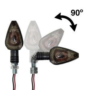 Direccional Universal Set Con Resorte Mediana Humo