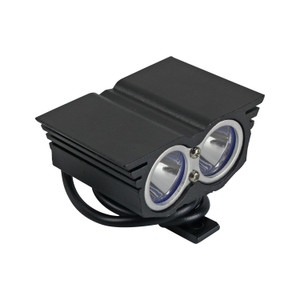 Faro Auxiliar 2 Leds Buho Con Estrobo 18W 12V Lm 2000