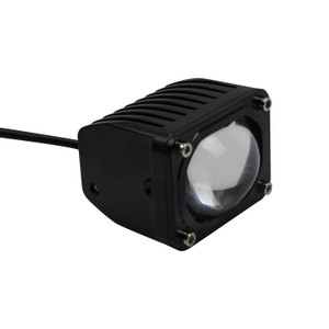 Faro Auxiliar Led Rectangular Con Lupa 18W 12V Lm 1800