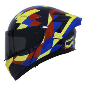 Casco Roda Force Evo Negro Ave Abatible Mica Humo Svs