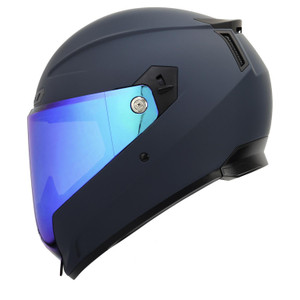 Casco Roda Scorpion Azul Mate Mica Azul Cerrado Svs
