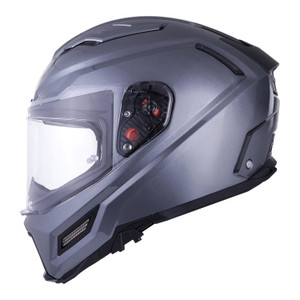Casco Smk Agnar Antracita Glda600 Mica Humo Cerrado Svs