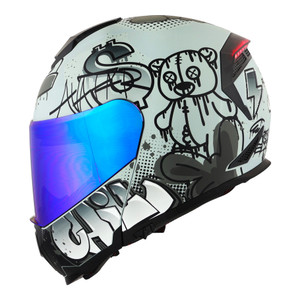 CASCO RODA REVENGE PRO LED GRIS MT CHILL ABA MICA AZ SVS