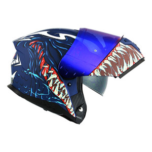 CASCO BKR FENIX AZUL MATE CAPTAIN VENOM MICA AZ ABA SVS
