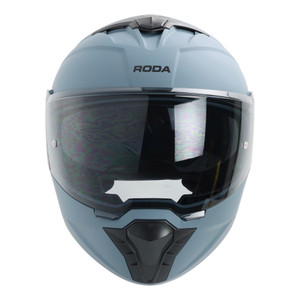 CASCO RODA BOOSTER SP AZUL MATE MICA HUMO ABATIBLE SVS