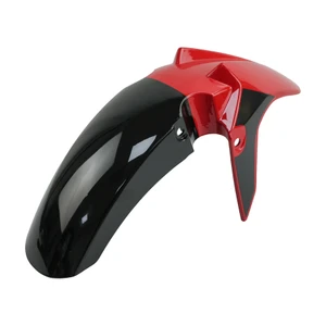 SALPICADERA DELANTERA NEGRA ROJA ITALIKA FT 250 TS (21-25)