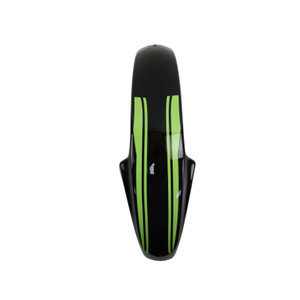 SALPICADERA DELANTERA NEGRA VERDE ITALIKA FT 150 TS (23-26)