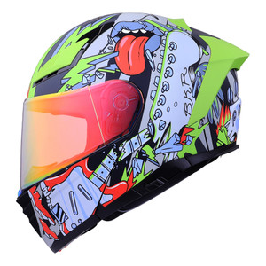CASCO BKR RAVEN VERDE MATE ROCK ON MICA ROJA ABA SVS RJ