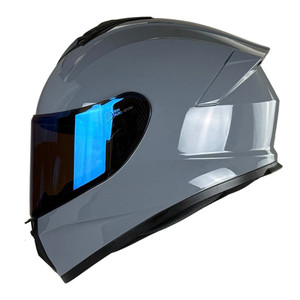 CASCO GHIRA GH-NOVA GRIS CERRADO MICA AZUL