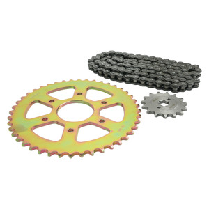 ENGRANE 44X15 CADENA 520X110L SET BAJAJ N 250 (23-25) RODA