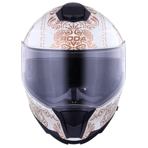 CASCO RODA REVENGE PRO CREMA MANDALA ABATIBLE SVS