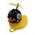 Pato Decorativo Amarillo Con Casco Modelo 1