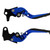 Manijas Freno/Embrague Alum Cnc Azul C/Extension Yh Fz 16