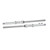 Tubo Fuerza Comp Der/Izq Plata Set Italika Ft 150 (13-16)