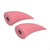 Cuerno Decorativo 60Mm Casco Rosa (5 Pares)