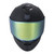 Casco Ghira Gh-Nova Negro Mate Cerrado Mica Dorada