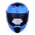 Casco Roda Booster Azul Game On Mica Humo Abatible Svs