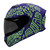 Casco Roda Booster Morado Mate Riddle Mica Humo Aba Svs