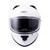 Casco Roda Course Blanco Logo Gris Cerrado Svs