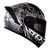 Casco Roda Drift Negro Carnage Cerrado Mica Humo Svs