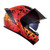 Casco Roda Drift Rojo Carnage Cerrado Mica Humo Svs