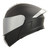 Casco Roda Pilot Negro Mate Mica Plateada Abatible Svs