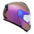 Casco Roda Revenge Pro Morado Galaxy Aba Mica Morada Svs