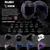Casco Roda Rush Negro Verde Color Bones MicaHumo Aba Svs