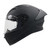 Casco Smk Stellar Sport Negro Mate Ma200 Cerrado